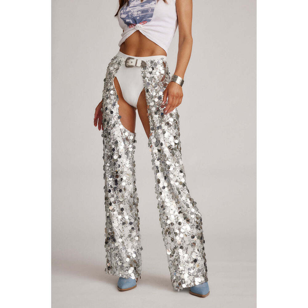 12th Tribe Walker Silver Payette Chaps Size XLXL